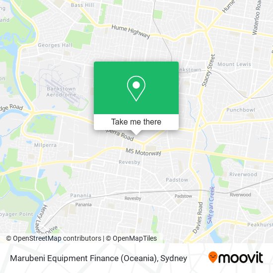 Marubeni Equipment Finance (Oceania) map