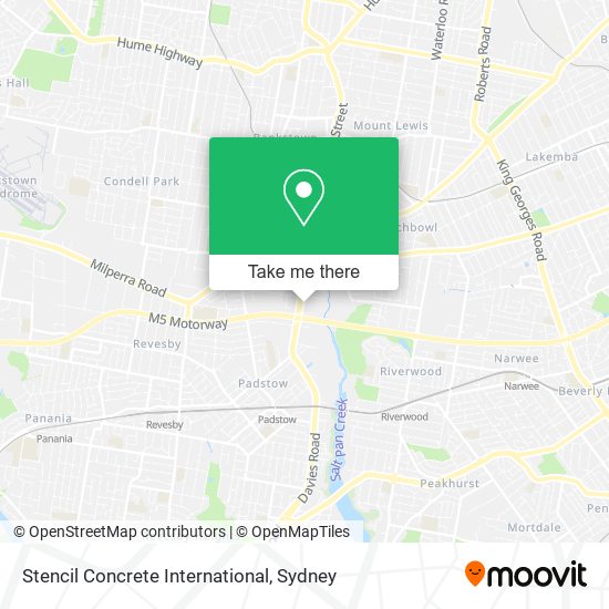 Stencil Concrete International map
