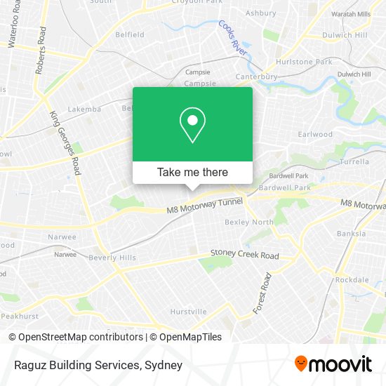 Raguz Building Services map