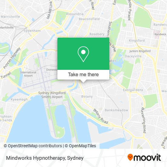 Mindworks Hypnotherapy map