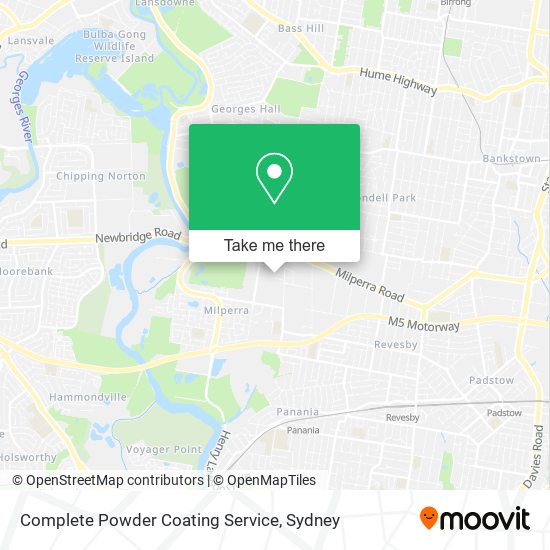 Complete Powder Coating Service map