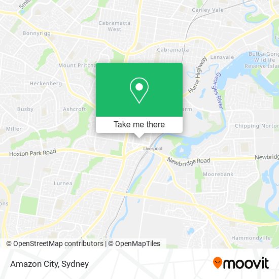 Amazon City map