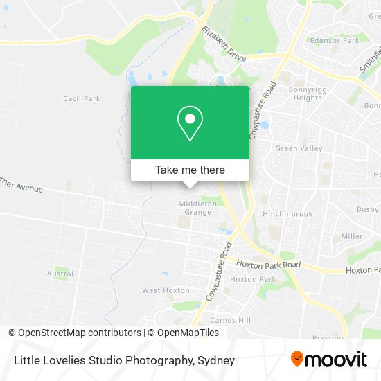Little Lovelies Studio Photography map