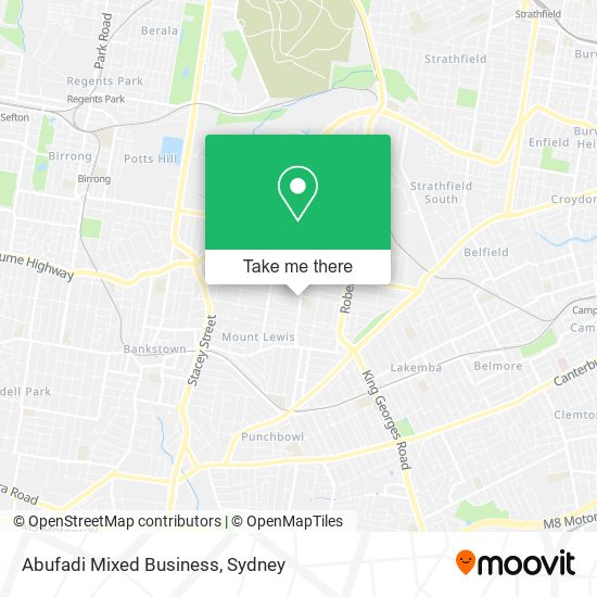 Abufadi Mixed Business map