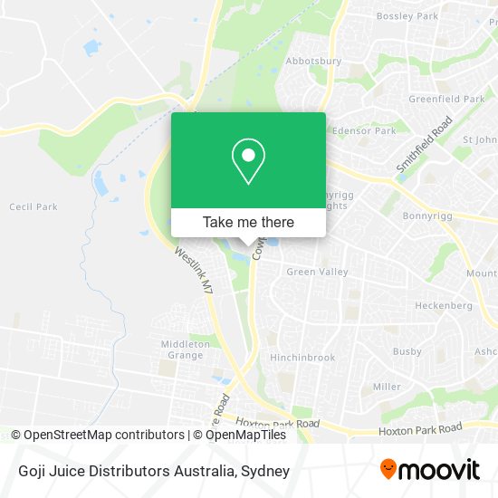 Mapa Goji Juice Distributors Australia