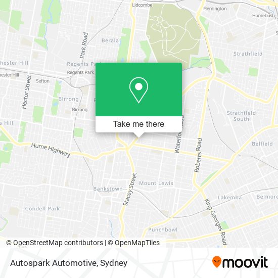 Autospark Automotive map