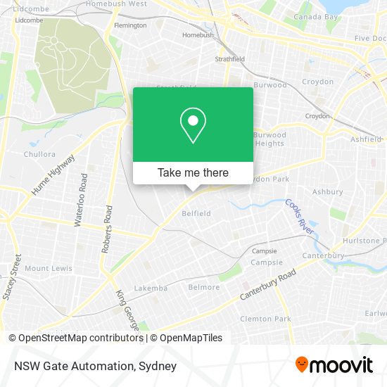 Mapa NSW Gate Automation