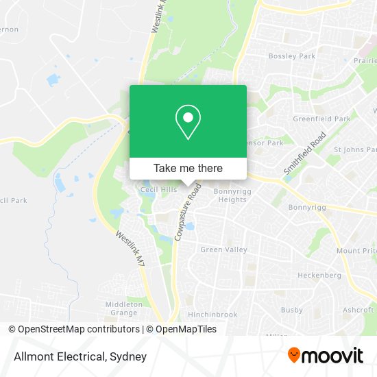 Allmont Electrical map