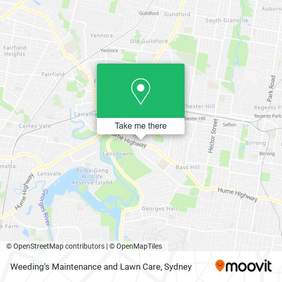 Weeding's Maintenance and Lawn Care map