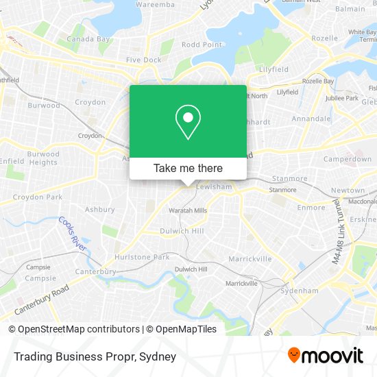 Trading Business Propr map
