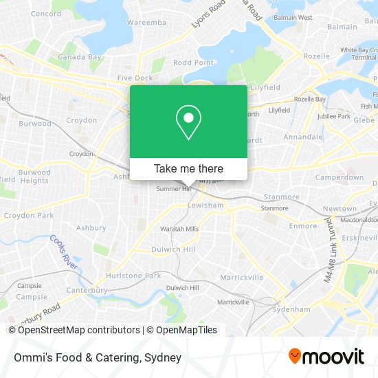 Ommi's Food & Catering map