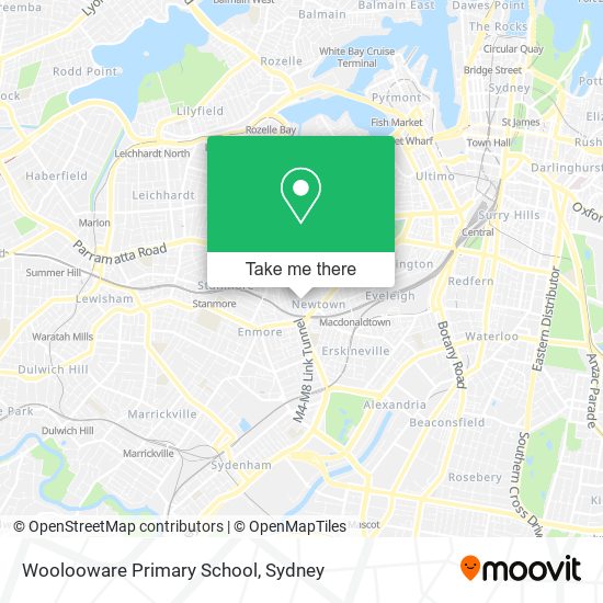 Woolooware Primary School map