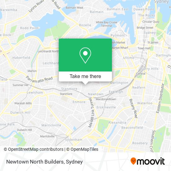 Newtown North Builders map