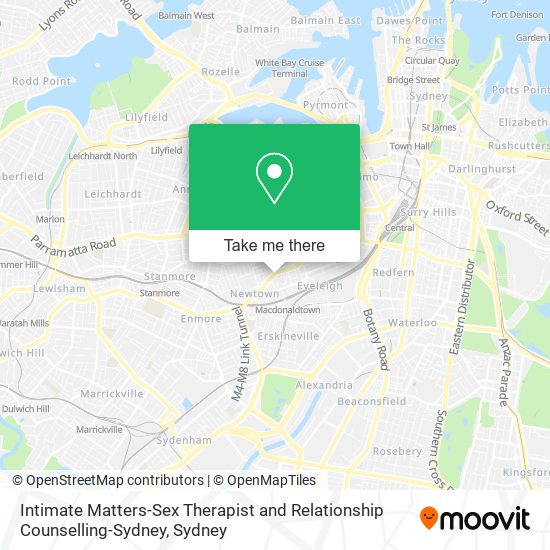 Intimate Matters-Sex Therapist and Relationship Counselling-Sydney map