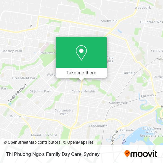 Thi Phuong Ngo's Family Day Care map