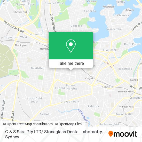 G & S Sara Pty LTD/ Stoneglass Dental Laboraotry map