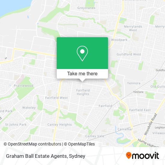 Mapa Graham Ball Estate Agents