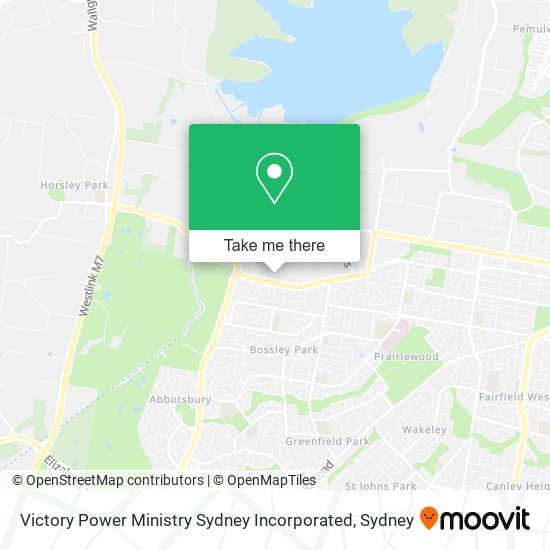 Victory Power Ministry Sydney Incorporated map