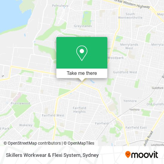 Skillers Workwear & Flexi System map