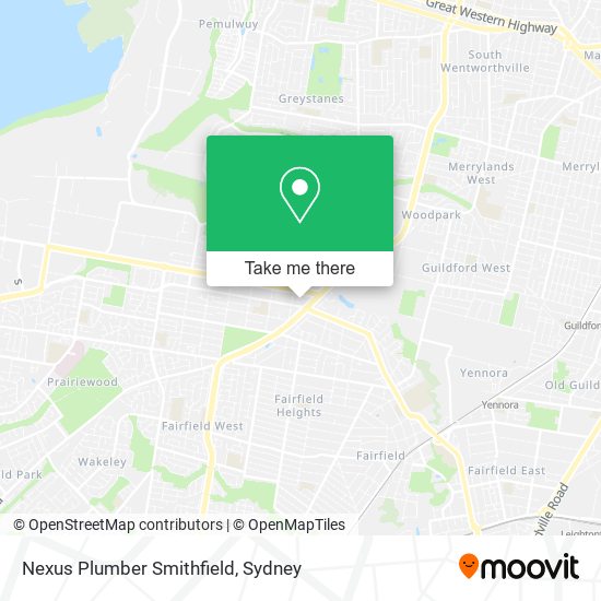 Nexus Plumber Smithfield map