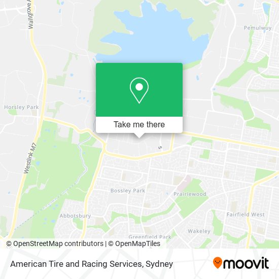 American Tire and Racing Services map