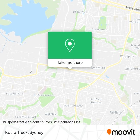 Koala Truck map