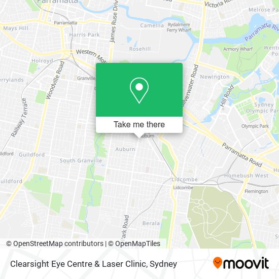 Mapa Clearsight Eye Centre & Laser Clinic