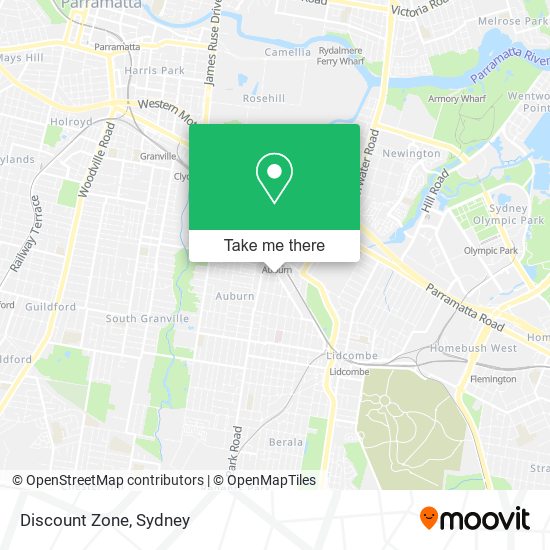 Discount Zone map