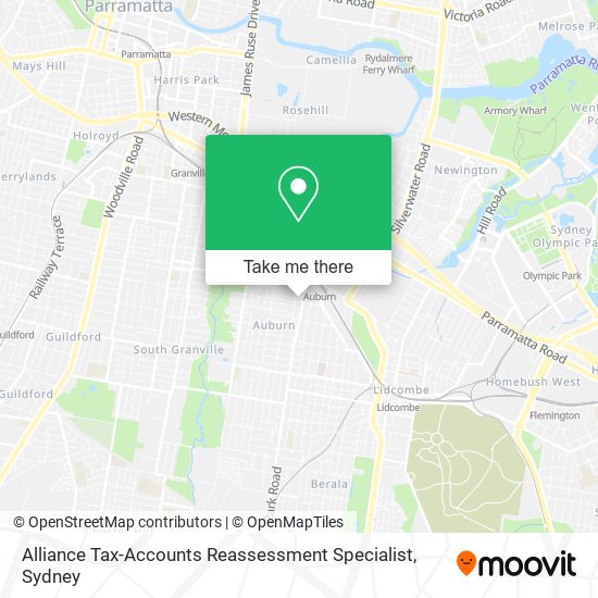 Alliance Tax-Accounts Reassessment Specialist map
