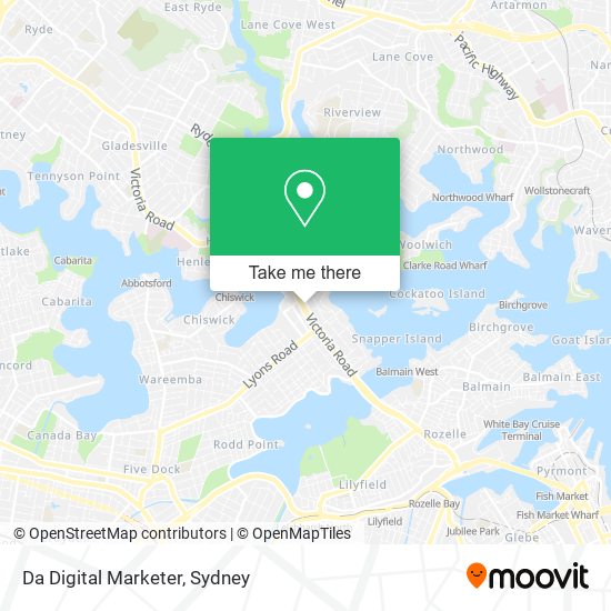 Da Digital Marketer map