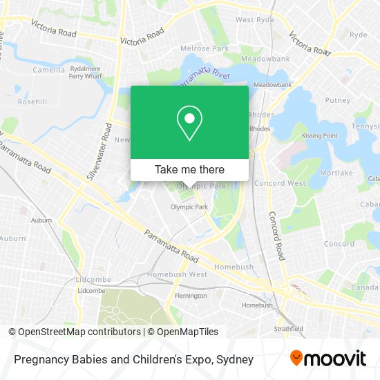 Mapa Pregnancy Babies and Children's Expo
