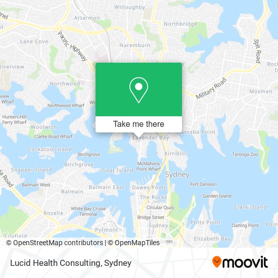 Lucid Health Consulting map