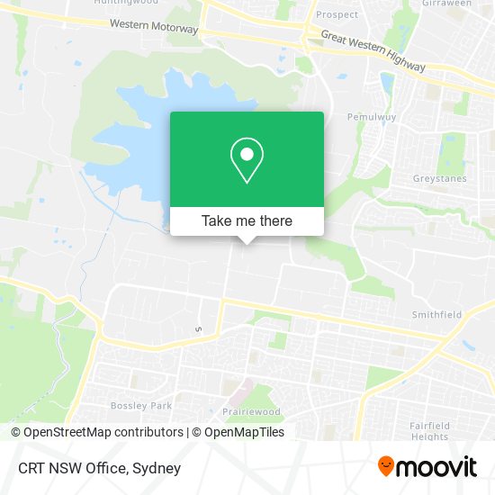 CRT NSW Office map