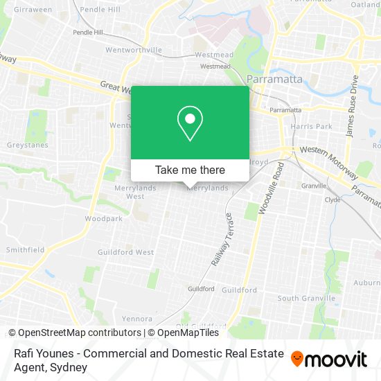 Rafi Younes - Commercial and Domestic Real Estate Agent map