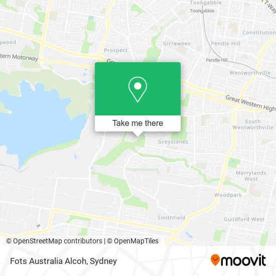 Fots Australia Alcoh map