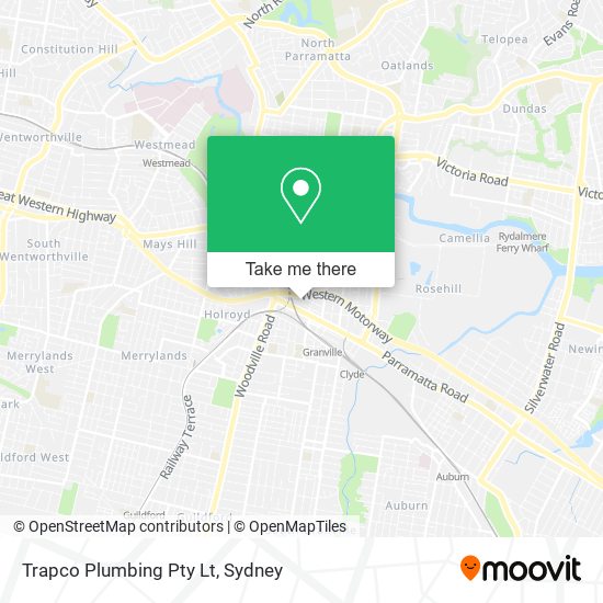 Mapa Trapco Plumbing Pty Lt