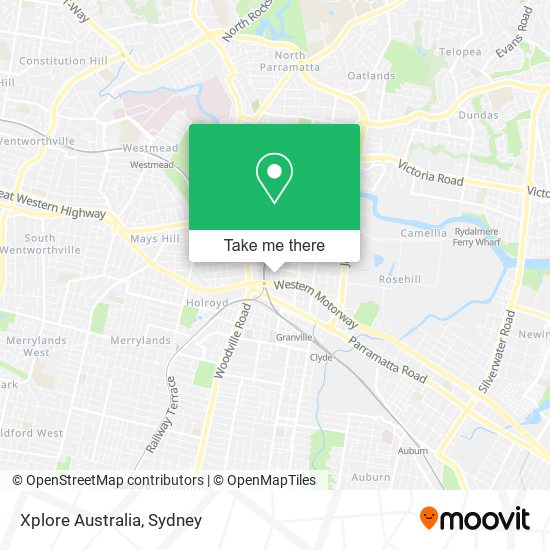 Mapa Xplore Australia