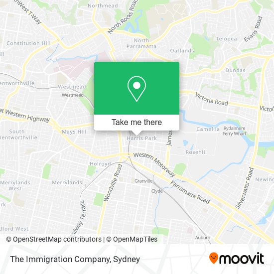 The Immigration Company map