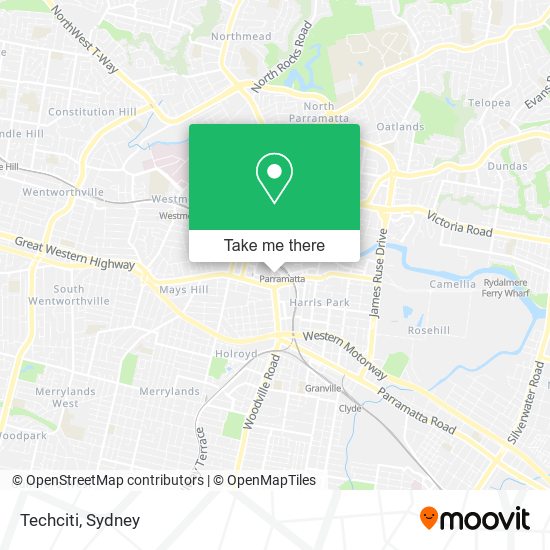 Techciti map