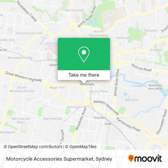 Mapa Motorcycle Accessories Supermarket