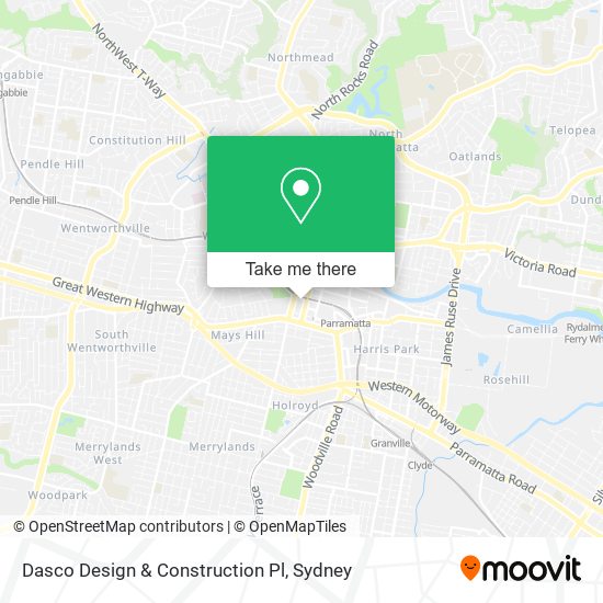 Dasco Design & Construction Pl map