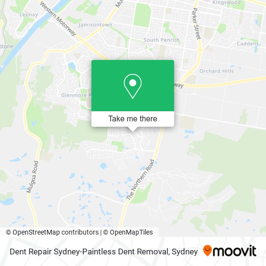 Dent Repair Sydney-Paintless Dent Removal map