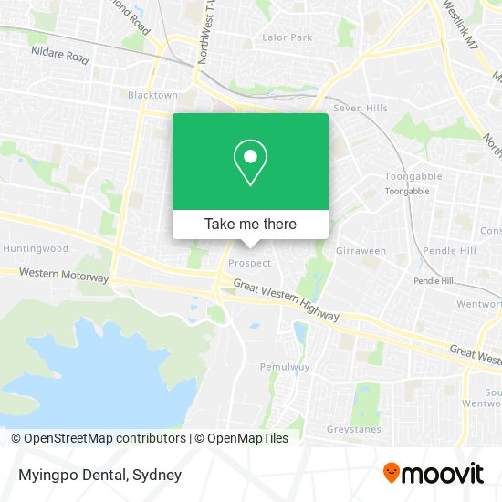 Myingpo Dental map