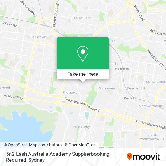 5n2 Lash Australia Academy Supplierbooking Required map