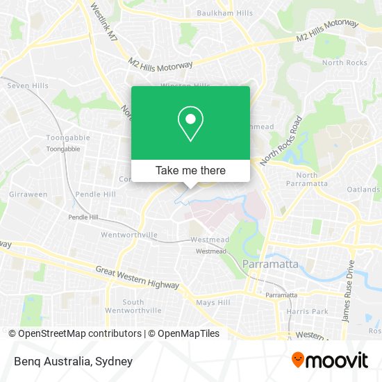 Benq Australia map