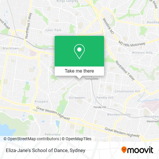 Eliza-Jane's School of Dance map