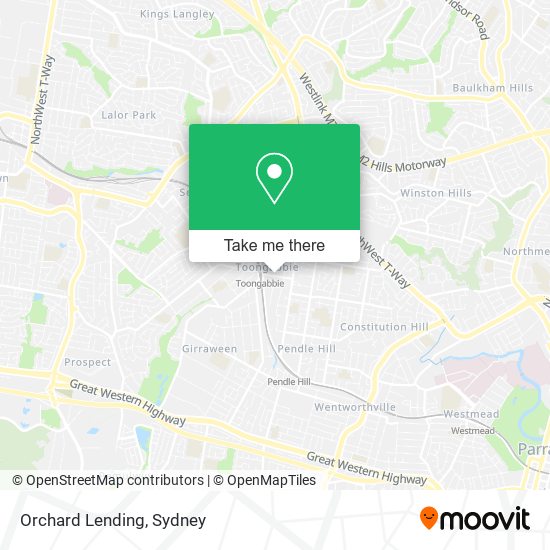 Orchard Lending map