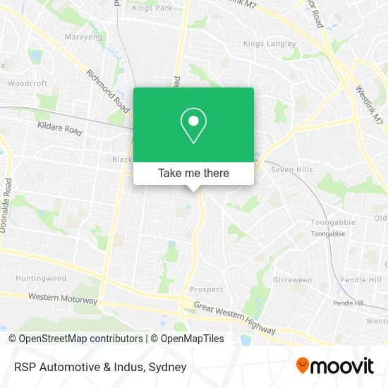 RSP Automotive & Indus map