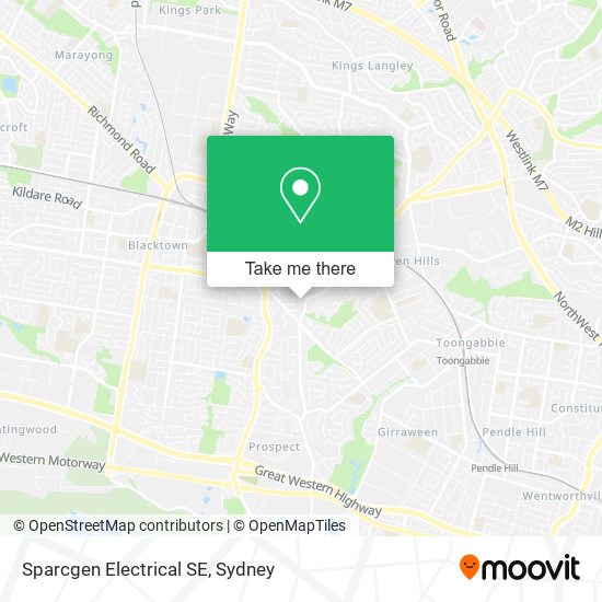 Mapa Sparcgen Electrical SE