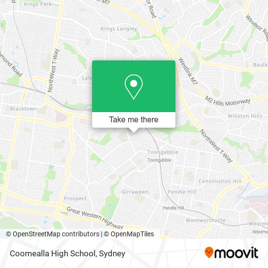 Coomealla High School map
